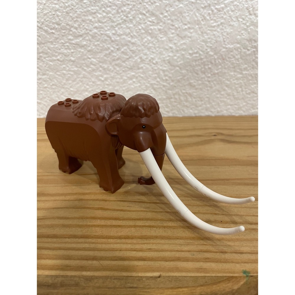 Lego Reddish Brown Woolly Mammoth 60195 Arctic Animal Big Figure Minifigure